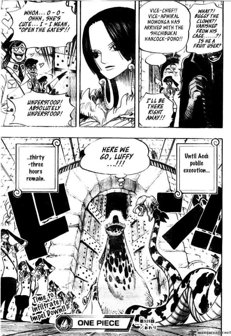 One Piece, Chapter 525 - The Undersea Gaol, Impel Down image 14