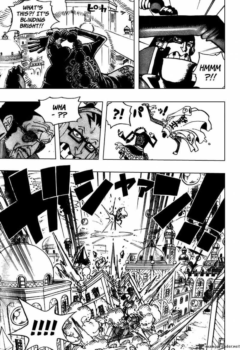 One Piece, Chapter 510 - Straw Hat Pirates vs Combat Weapon image 06