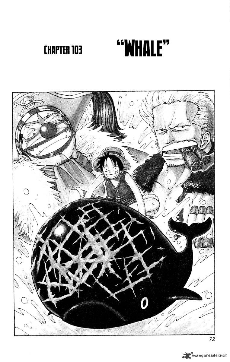 One Piece, Chapter 103 - Whale image 02