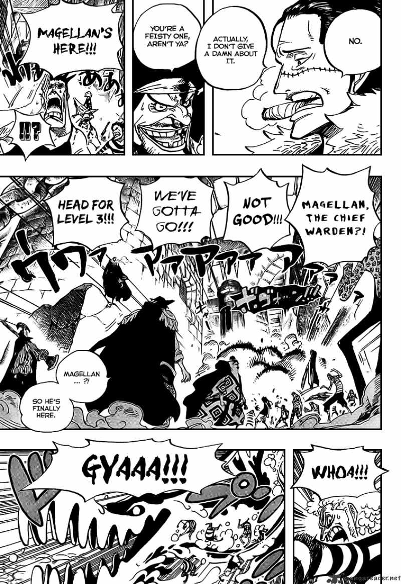 One Piece, Chapter 544 - Even Hell Has Off Days image 10