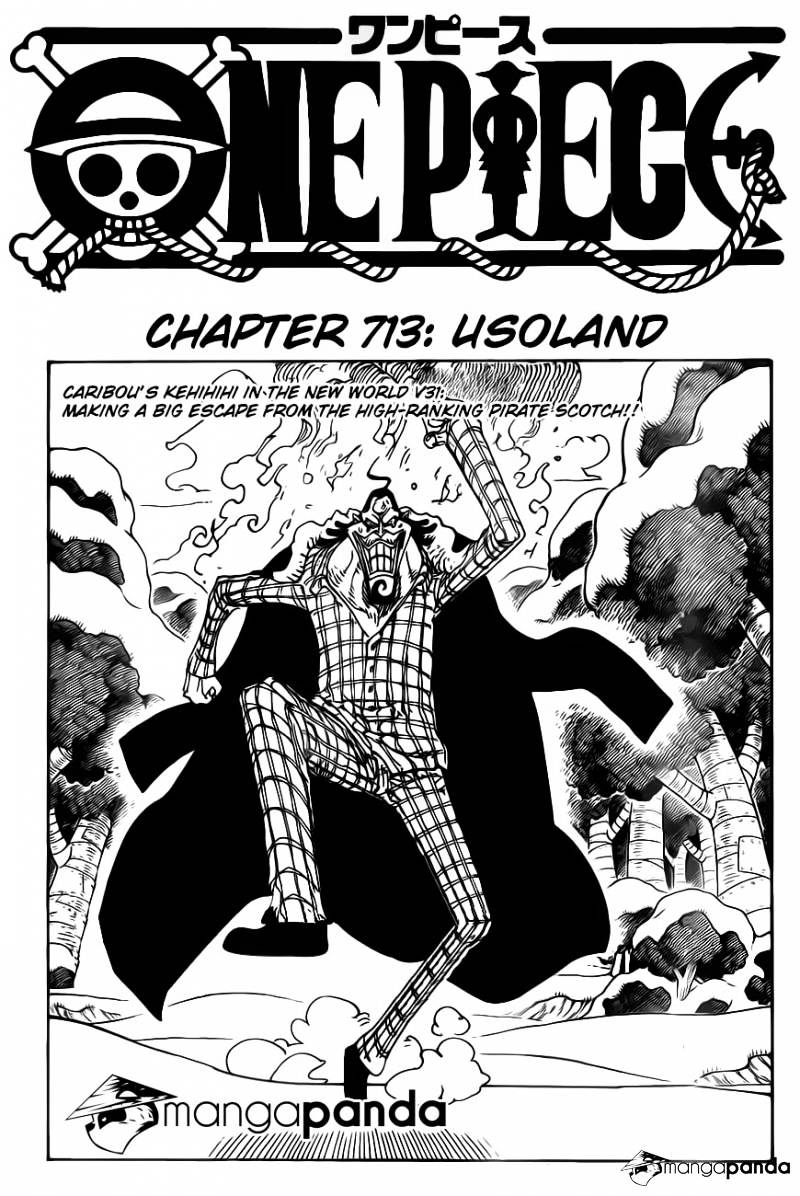 One Piece, Chapter 713 - Usoland image 03