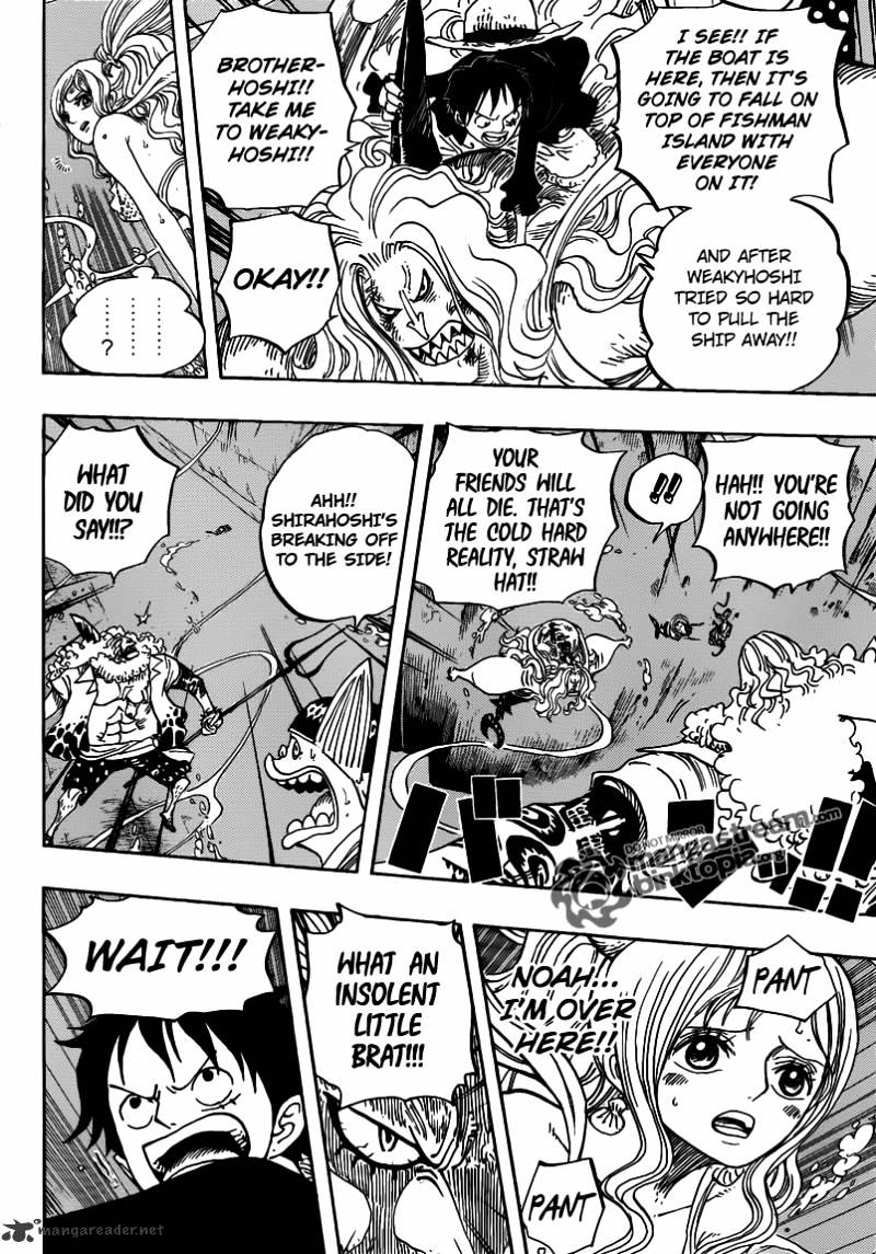 One Piece, Chapter 640 - Fishman Island Rising image 15