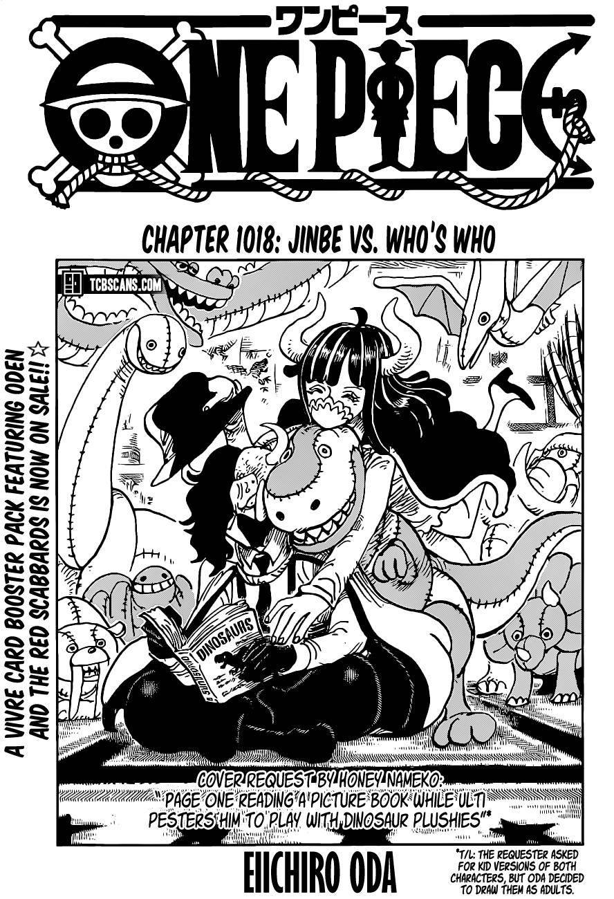 One Piece, Chapter 1018 image 01