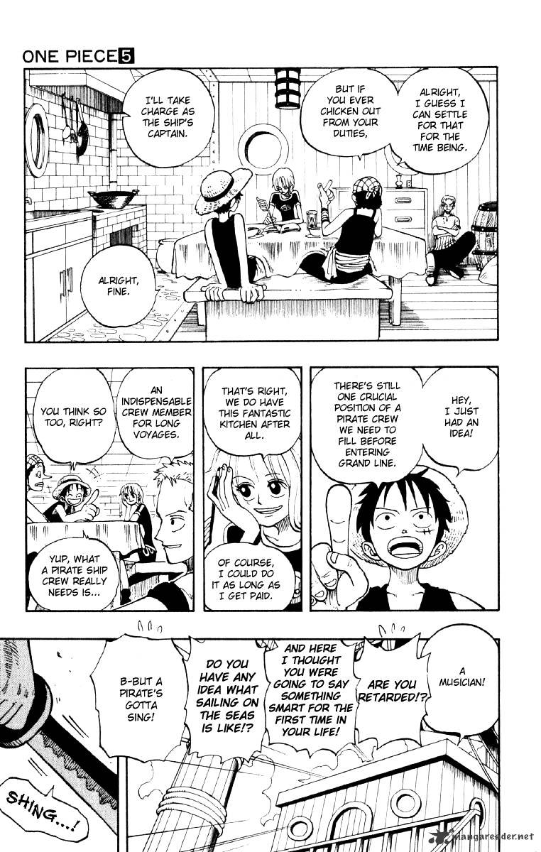 One Piece, Chapter 42 - Yosaku And Joni image 07