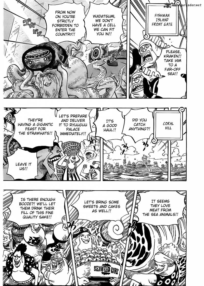 One Piece, Chapter 649 - Dancing of breams and plaices image 09