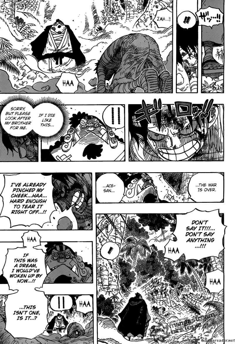 One Piece, Chapter 582 - Luffy and Ace image 13