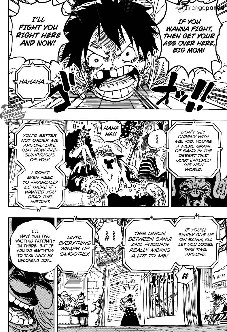 One Piece, Chapter 847 - Luffy And BigMom image 12