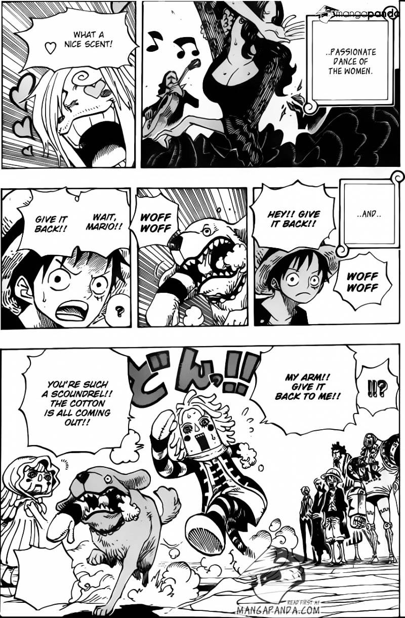 One Piece, Chapter 701 - Adventure in the country of love, passion and toys image 11