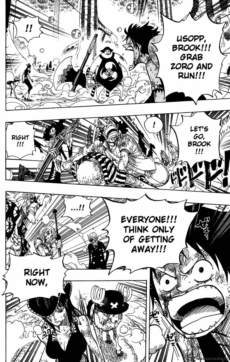 One Piece, Chapter 512 - Zoro, Vanished image 03