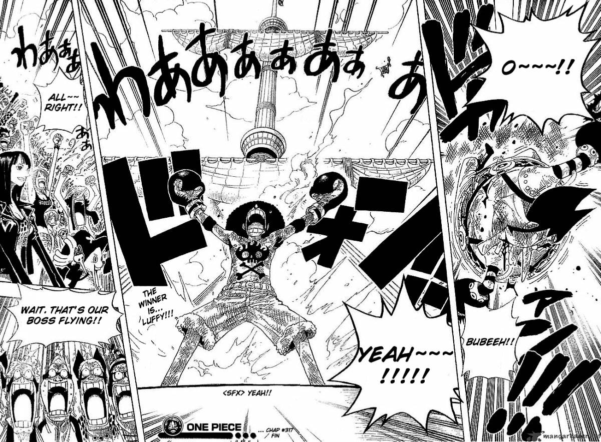 One Piece, Chapter 317 - K.O image 19