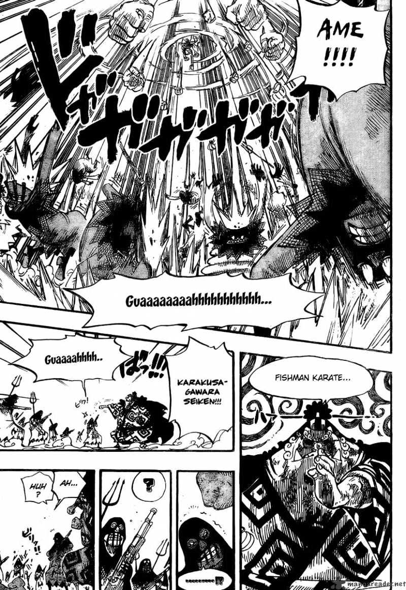 One Piece, Chapter 541 - The Likes of Vhich It Has Never Seen image 13