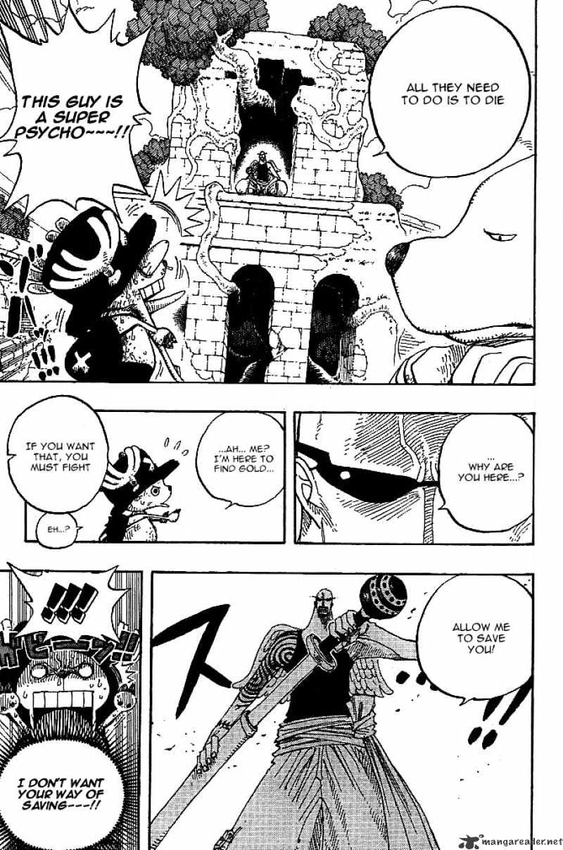 One Piece, Chapter 266 - Chopper The Pirate Vs. Priest Oumu image 11