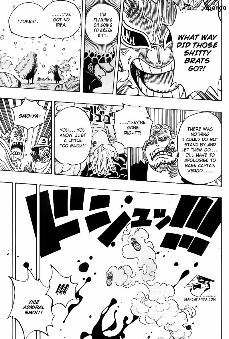 One Piece, Chapter 698 - Doflamingo Appears image 11