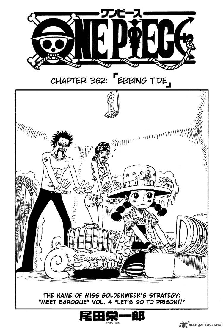 One Piece, Chapter 362 - Ebbing Tide image 01