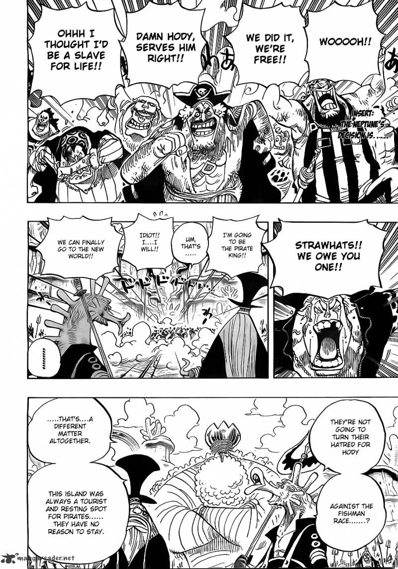 One Piece, Chapter 649 - Dancing of breams and plaices image 02