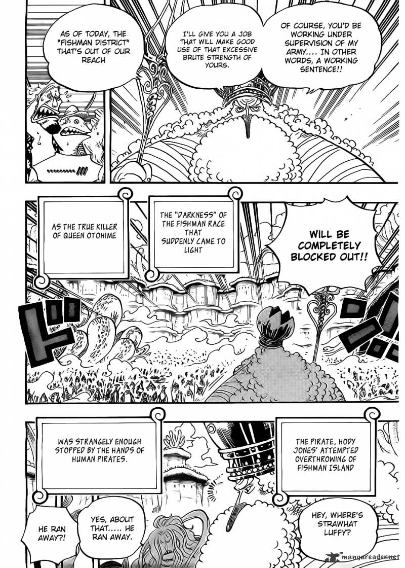 One Piece, Chapter 649 - Dancing of breams and plaices image 04