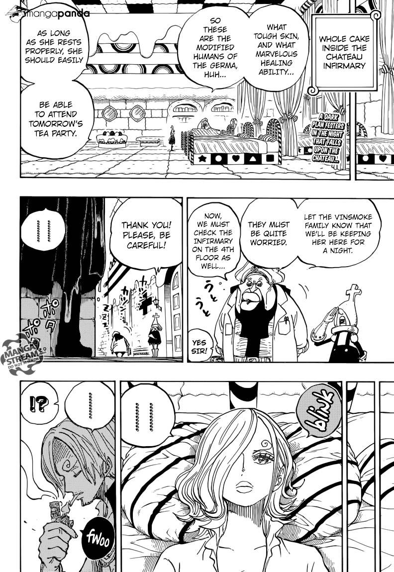 One Piece, Chapter 852 - The Germa Failure image 02
