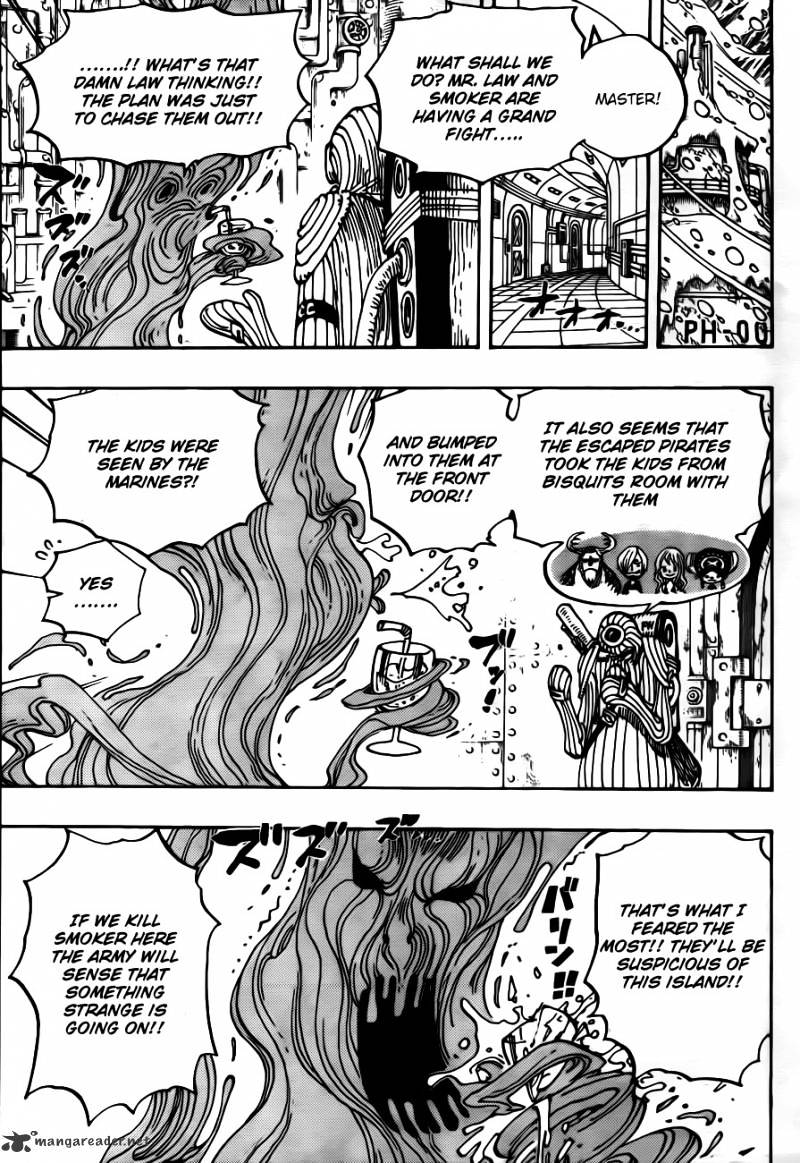 One Piece, Chapter 662 - Shichibukai Law vs Vice Admiral Smoker image 11