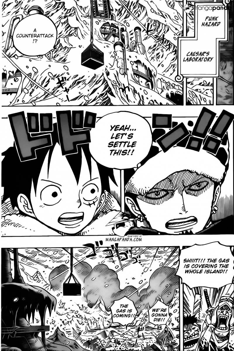 One Piece, Chapter 677 - Counter Hazard!! image 06