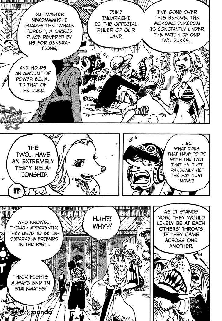 One Piece, Chapter 809 - Master Nekomamushi image 07