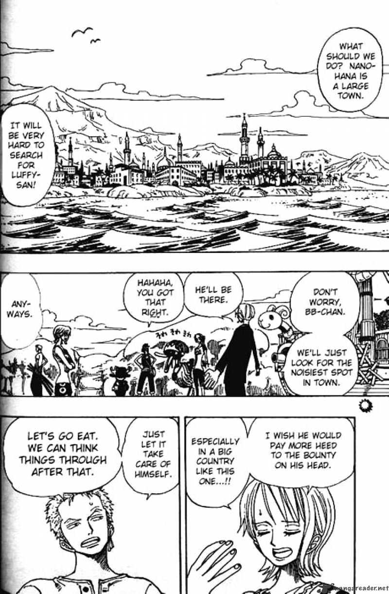 One Piece, Chapter 158 - Arriving in Alabasta image 02