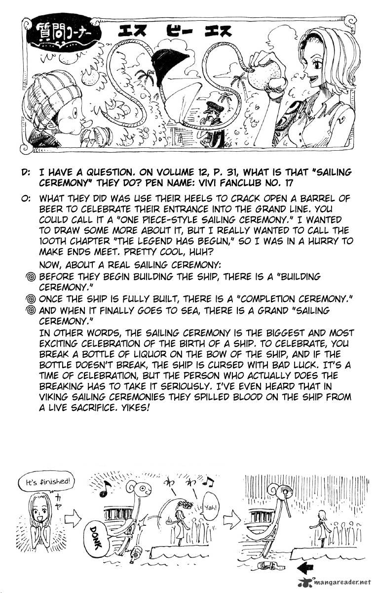 One Piece, Chapter 129 - Heading Straight! image 20