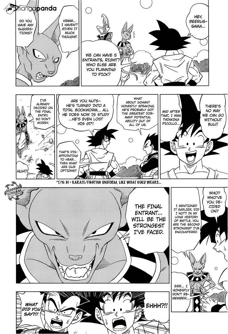 Dragon Ball Super Chapter 6  Preparing For The Tournament image 15