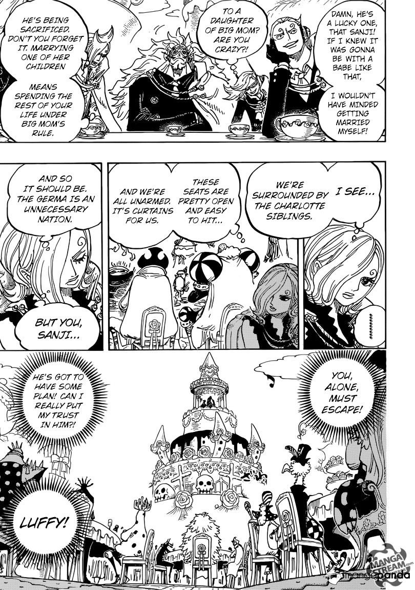 One Piece, Chapter 862 - The Consummate Thinker image 07