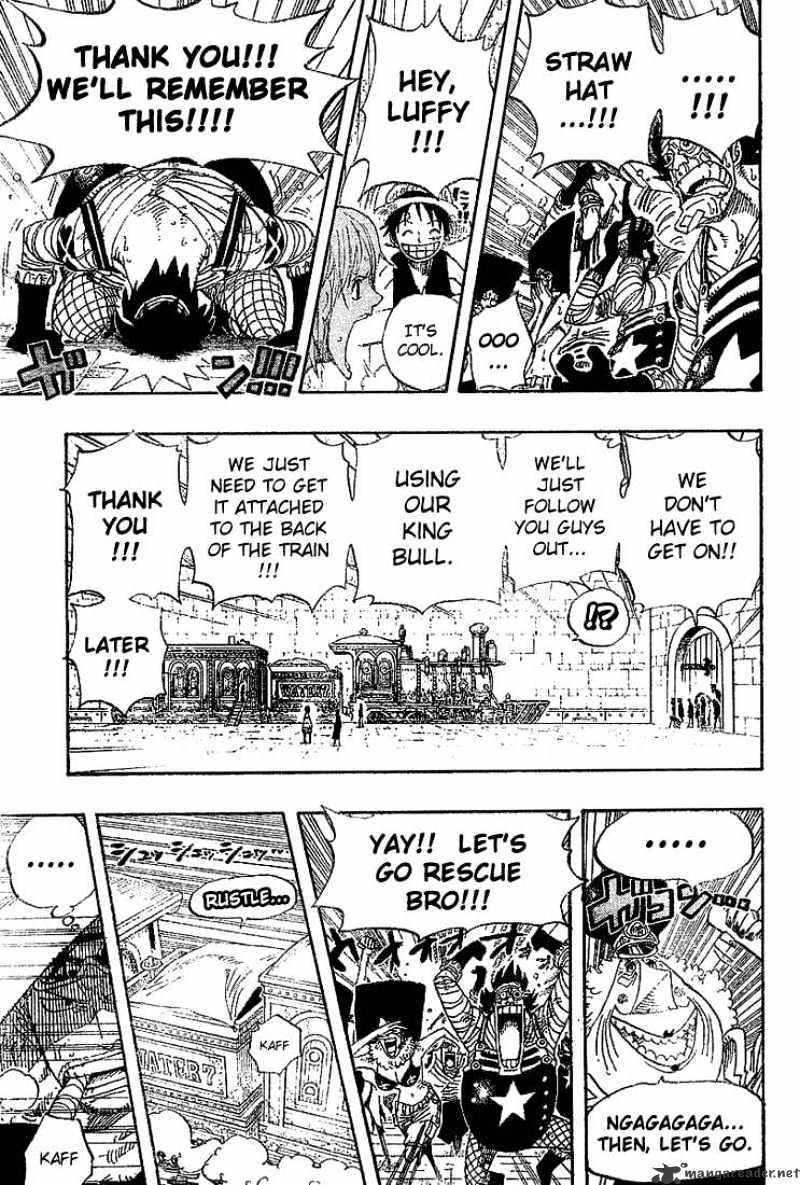 One Piece, Chapter 365 - Rocket Man!! image 16