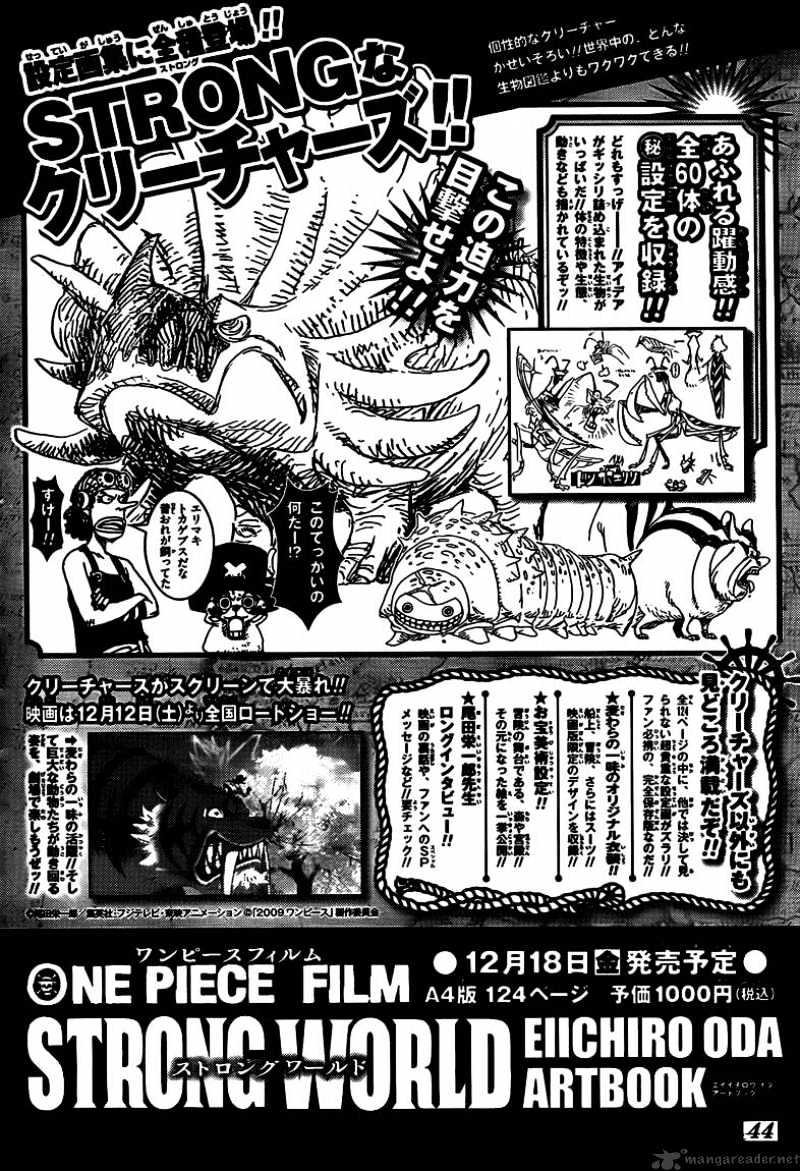 One Piece, Chapter 564 - The Man Who Shakes The World image 01