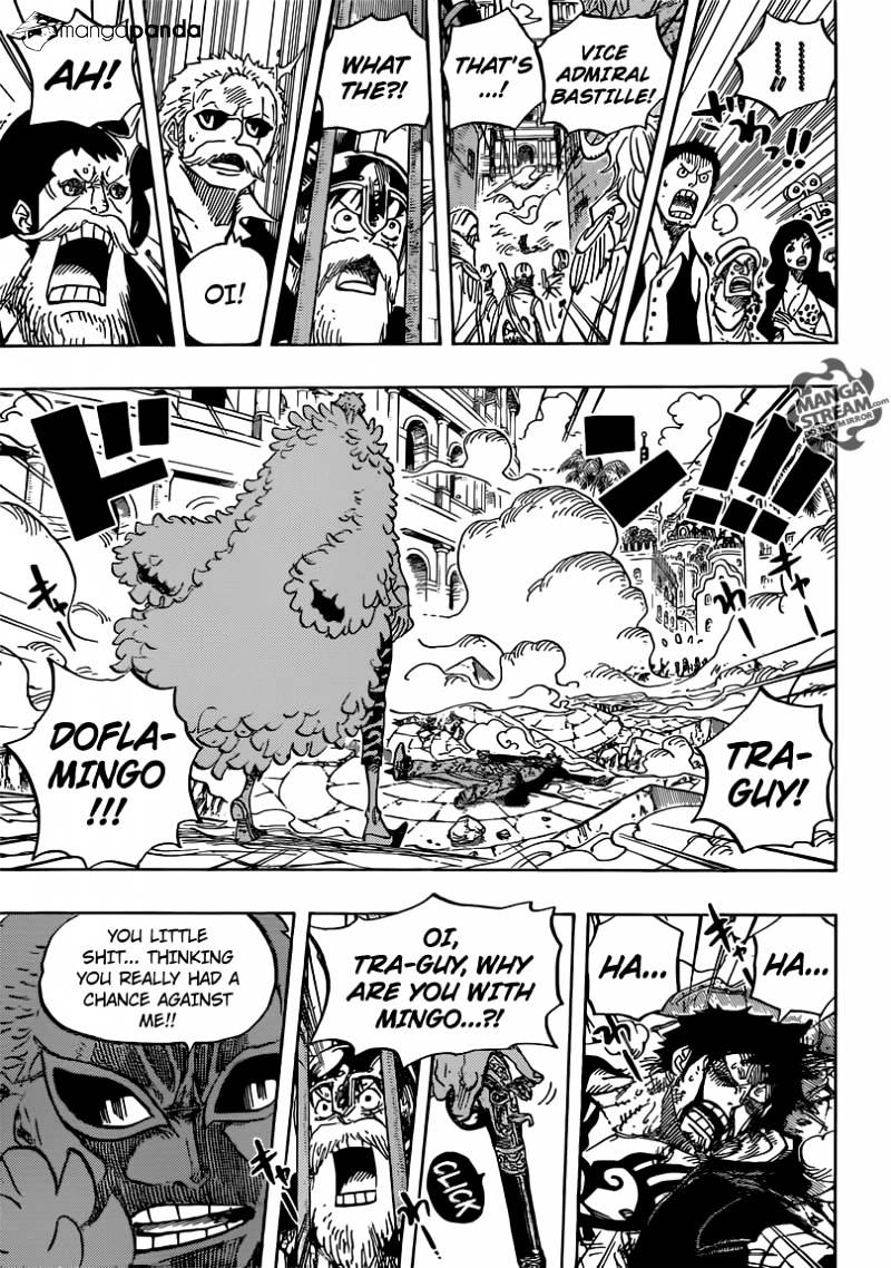 One Piece, Chapter 729 - Shichibukai Doflamingo VS Shichibukai Law image 16
