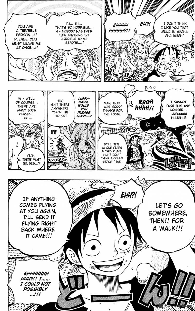 One Piece, Chapter 613 - The Mermaid Princess in Koukaku Tower image 12