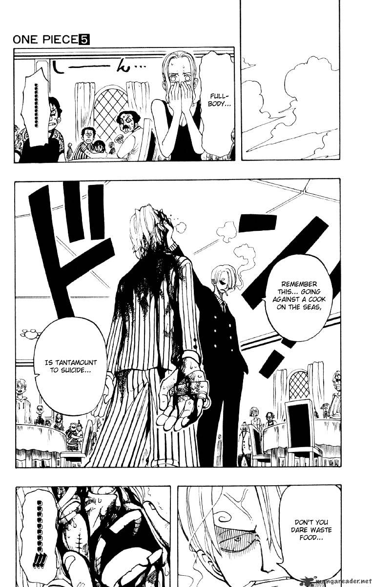 One Piece, Chapter 43 - Introduction Of Sanji image 19