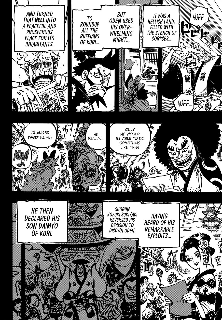 One Piece, Chapter 962 - The Daimyo and his Retainers image 11