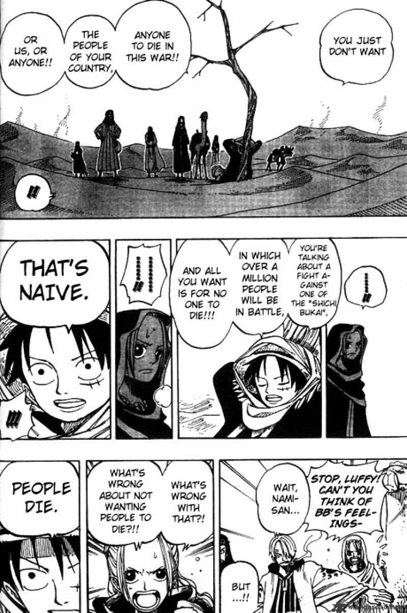 One Piece, Chapter 166 - Luffy vs Vivi image 16
