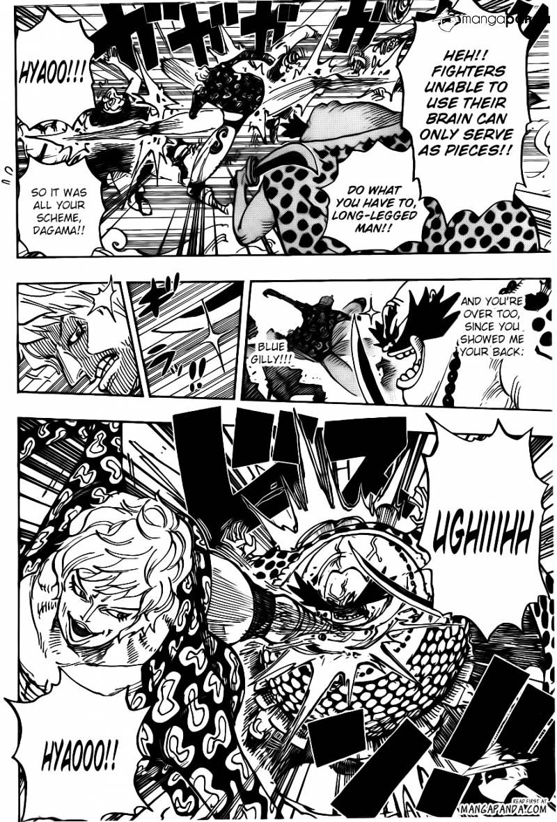 One Piece, Chapter 709 - King Punch!! image 08