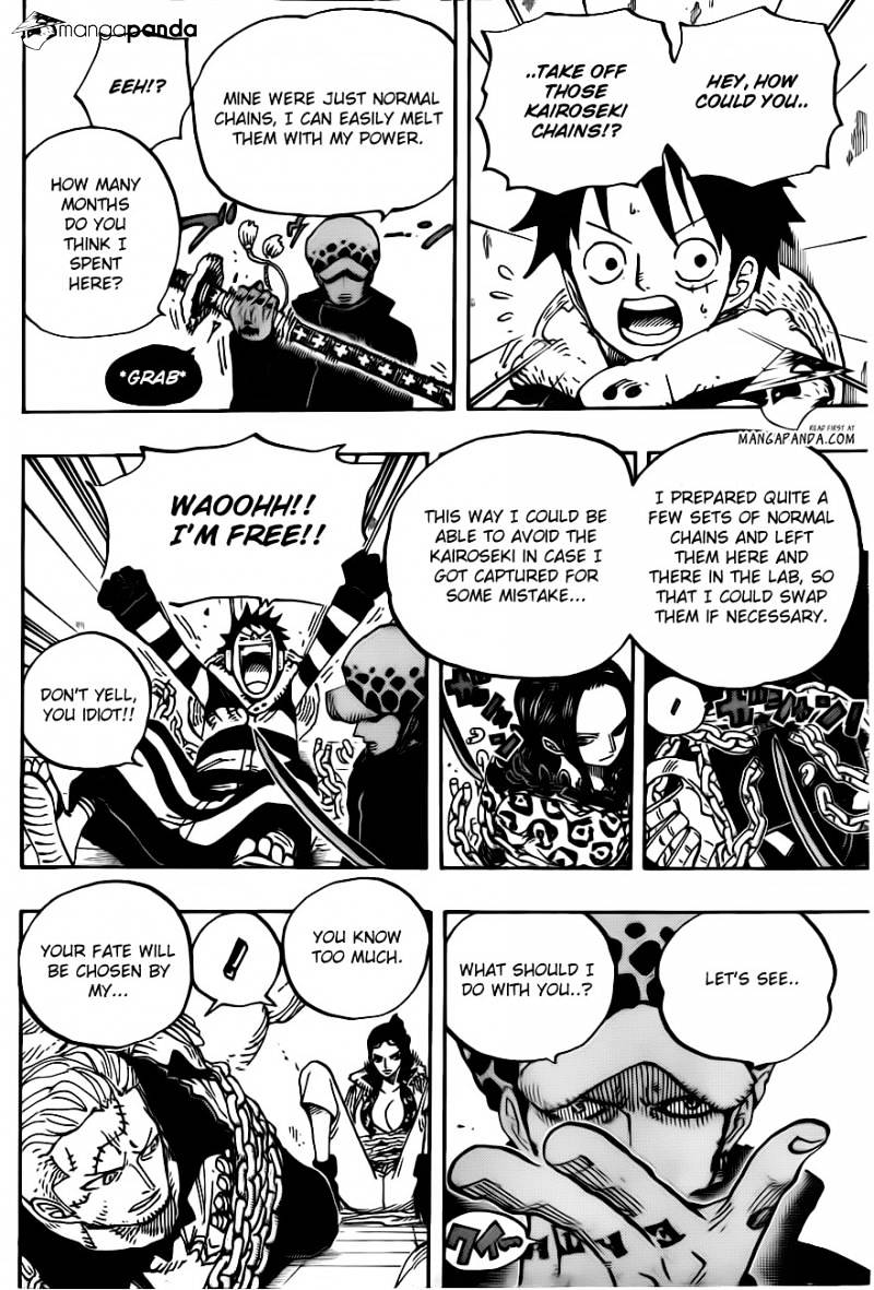 One Piece, Chapter 677 - Counter Hazard!! image 09