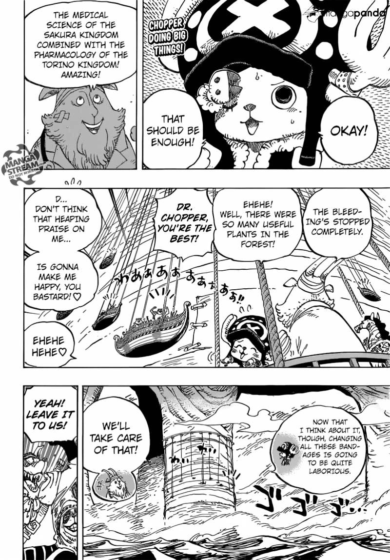 One Piece, Chapter 822 - Descending the Elephant image 04