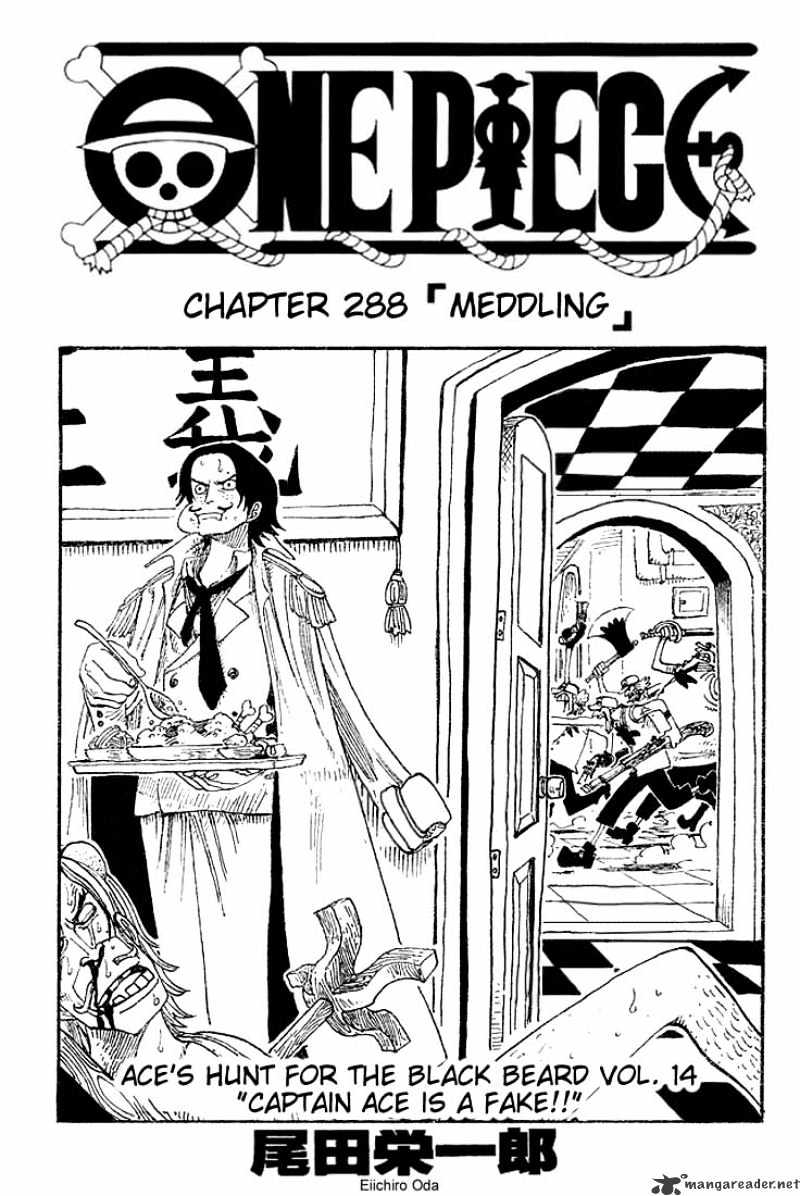 One Piece, Chapter 288 - Meddling image 01