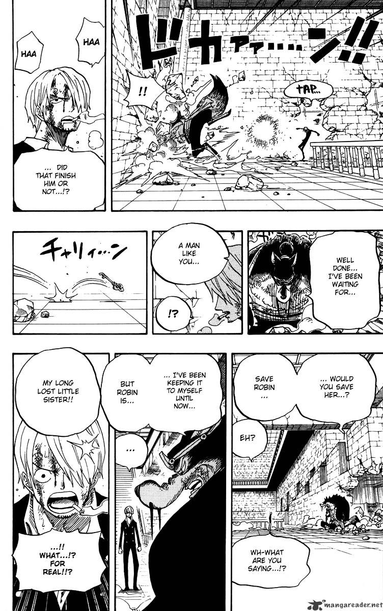 One Piece, Chapter 414 - Sanji Vs Jabura image 17