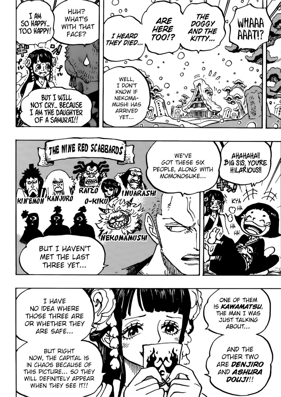 One Piece, Chapter 939 - An Old Hyourse Knows The Way image 07