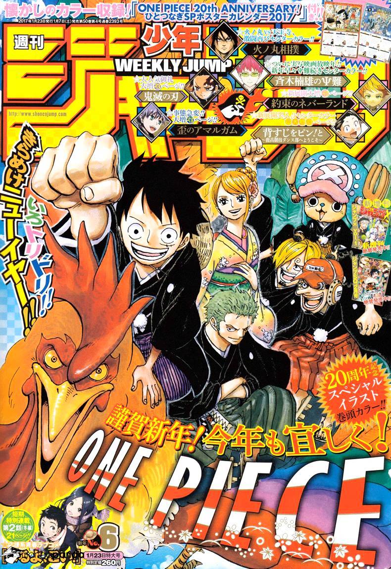 One Piece, Chapter 851 - Tab END image 01