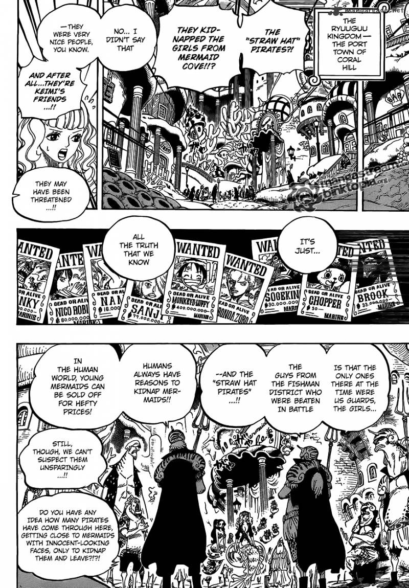 One Piece, Chapter 612 - Brought By The Shark They Saved image 06
