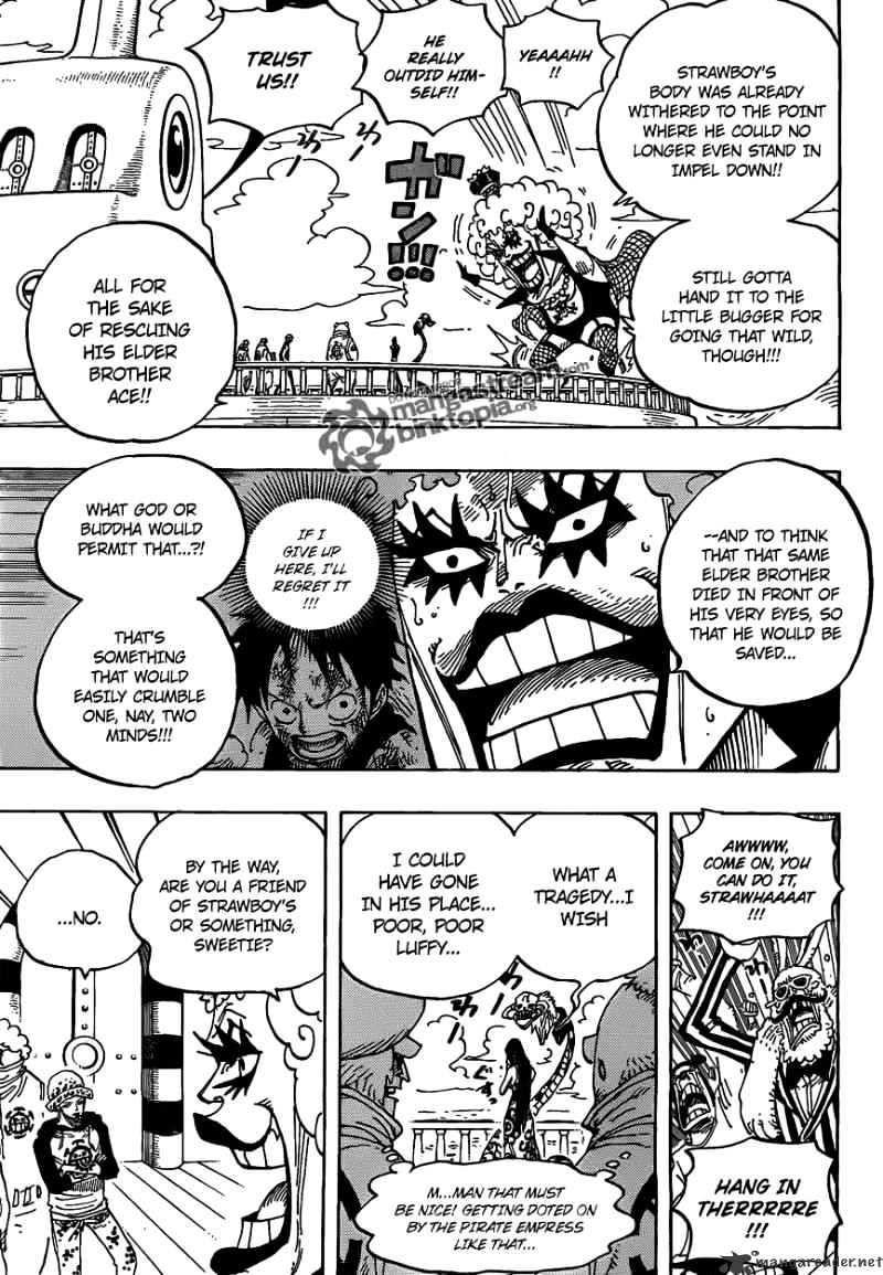 One Piece, Chapter 581 - The Creeping Future image 11
