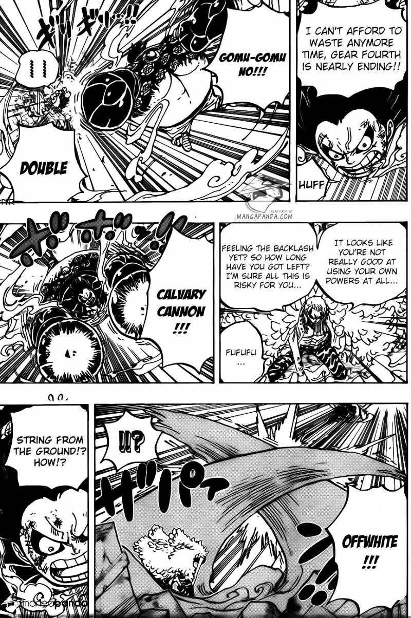One Piece, Chapter 785 - Even if my legs were broken image 07