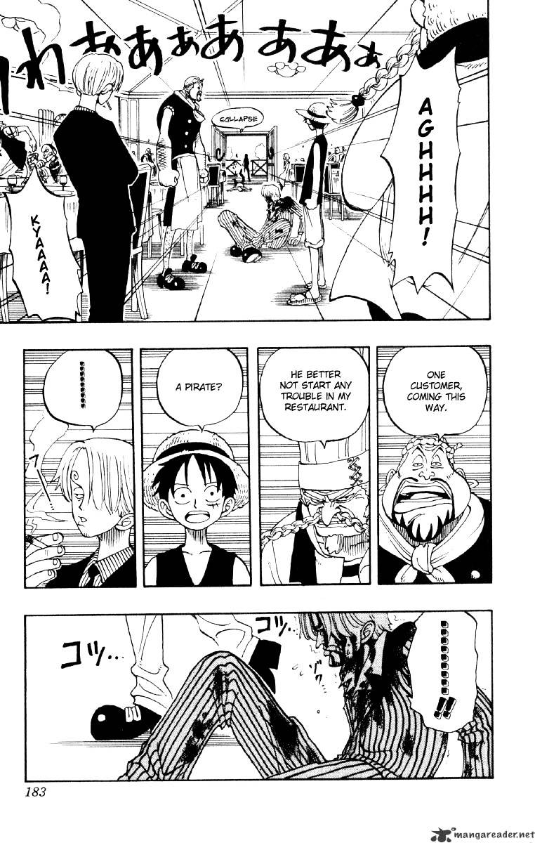 One Piece, Chapter 44 - The Three Chefs image 15