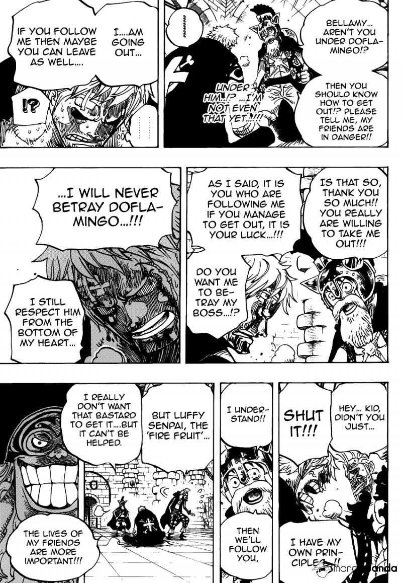 One Piece, Chapter 731 - Dressrosa Operation SOP image 13