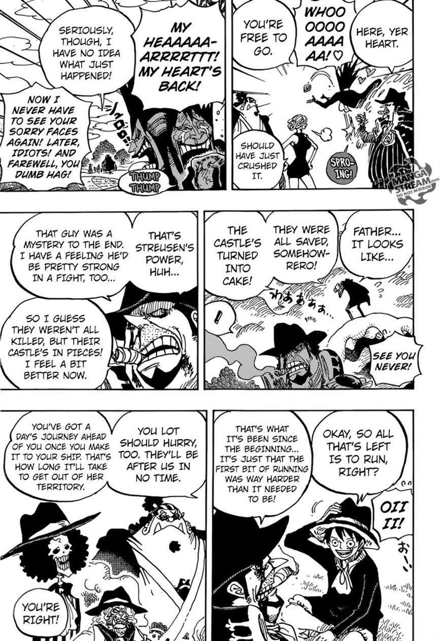 One Piece, Chapter 872 - Soft and Fluffy image 17