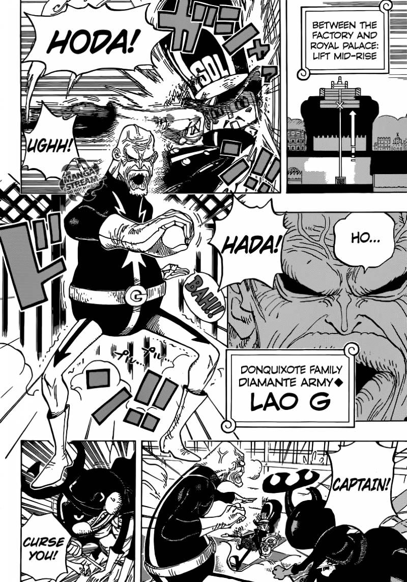 One Piece, Chapter 736 - Chief Executive Diamante image 16