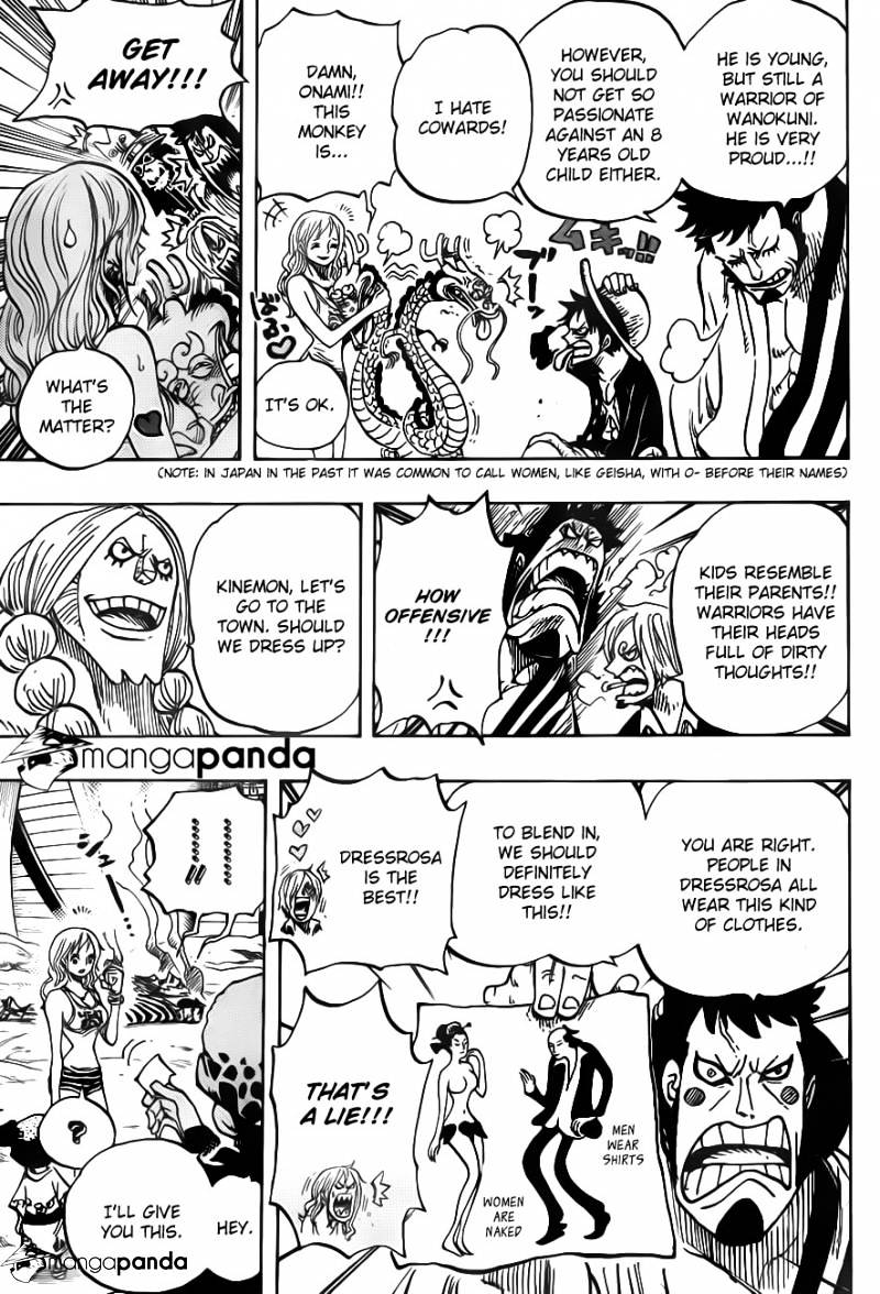 One Piece, Chapter 701 - Adventure in the country of love, passion and toys image 07
